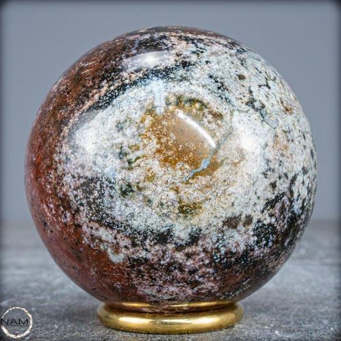 Zeldzame kleur natuurlijke oceaan jaspis Gebied- 689.29 g, Verzamelen, Mineralen en Fossielen