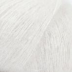 DROPS Kid-Silk Uni Colour - 38 kalk - Mohair Garen, Ophalen of Verzenden, Nieuw