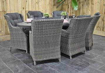 Akron Ovale Tafel 220 Keramischblad met 6 Darwin SHOWROOMMOD beschikbaar voor biedingen