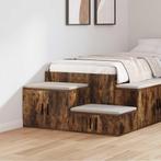 vidaXL Opbergkast 2 pcs Gerookt eiken 108 x 41 x 40 cm, Minder dan 45 cm, Verzenden, Nieuw, Minder dan 55 cm