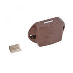 Drukknopslot Spanjolet Eenzijdig Bedienbaar Bruin, Ophalen of Verzenden, Nieuw