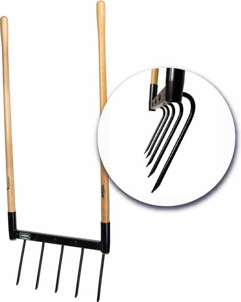 De Woeler DW5 - Woelvork Grelinette -, Tuin en Terras, Hand-tuingereedschap, Zo goed als nieuw, Ophalen of Verzenden