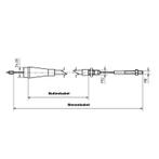 Remkabel type WAP – 1600/1790 mm, Ophalen of Verzenden, Nieuw