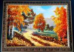Barnsteen - Unique Amber picture Wall decoration - Home