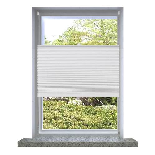 vidaXL Plisséjaloezie 70x150 cm wit, Huis en Inrichting, Stoffering | Gordijnen en Lamellen, Wit, Nieuw, Verzenden