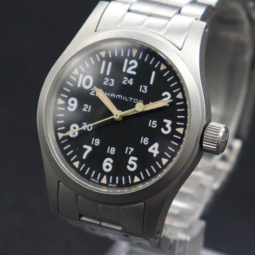 Hamilton - Khaki Field Mechanical - H694390/H69439131 -, Sieraden, Tassen en Uiterlijk, Horloges | Heren