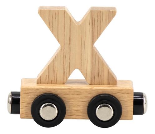 Tryco Houten Naturel Lettertrein - Letter X TR-353071, Kinderen en Baby's, Kinderkamer | Inrichting en Decoratie, Nieuw, Verzenden