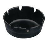 Kristallon melamine asbak zwart 10cm, Verzenden