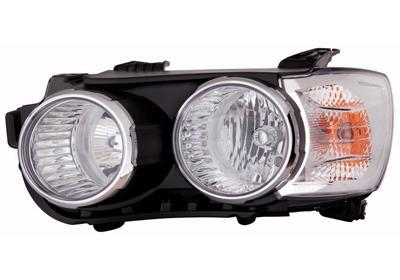 Chevrolet Aveo 2011+ Chroom Koplamp Links (Koplampen), Auto-onderdelen, Verlichting, Nieuw, Verzenden