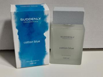 Suddenly Fragrances - Cotton Blue eau de parfum Dames 100ml beschikbaar voor biedingen