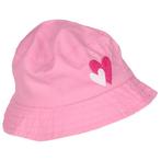 Zonnehoedje Roze met Roze en Witte Hartjes-46cm NIEUW, Kinderen en Baby's, Babykleding | Petten en Hoeden, Ophalen of Verzenden