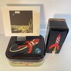 Tintin - Ensemble de 5 boîtes métalliques + 4 estampes –, Nieuw