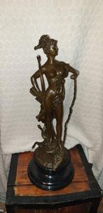 Aibert - sculptuur, Diana hunting goddess - 8 kg - 48 cm -, Antiek en Kunst, Curiosa en Brocante