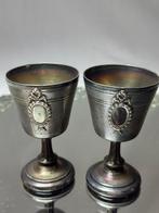Eierdopje - Zilver - zilveren eierdopjes, Antiek en Kunst