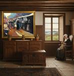 Patrice Landauer (1965) - Souvenir de Bretagne: La Foire à, Antiek en Kunst