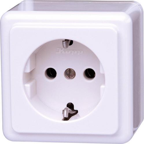 KOPP - Wandcontactdoos - Standard - Opbouw - 1-voudig, Tuin en Terras, Buitenverlichting, Overige typen, Nieuw, Led, Ophalen of Verzenden