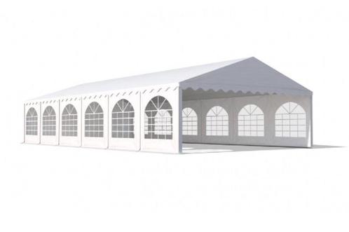 Professionele Partytent PVC 6x12x2,3 mtr in Wit (6x12 meter), Tuin en Terras, Partytenten, Partytent, Nieuw, 2 meter of meer, Verzenden