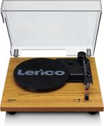 Lenco LS-10 Platenspeler met ingebouwde speakers - Hout, Verzenden, Nieuw