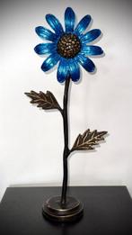 Derme Abdoulaye - sculptuur, Grande Fleur - 43 cm - Brons