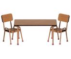 Maileg Tafel- en Stoelenset – Muis (Dark Powder), Nieuw