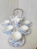 Louis Regout - Theeservies (12) - Zwiebelmuster - Aardewerk, Antiek en Kunst, Antiek | Glas en Kristal