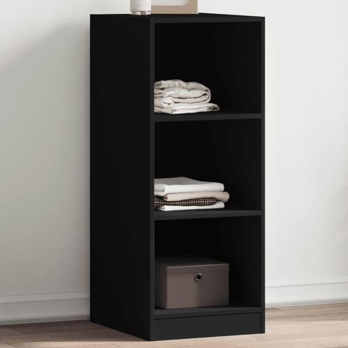vidaXL Kledingkast 48x41x102 cm bewerkt hout zwart, Kleding | Dames, Kledingrekken, Nieuw, Verzenden