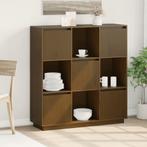 vidaXL buffetkast 110,5x35x117 cm massief grenenhout, Huis en Inrichting, Kasten | Buffetkasten, 100 tot 150 cm, Verzenden, Nieuw