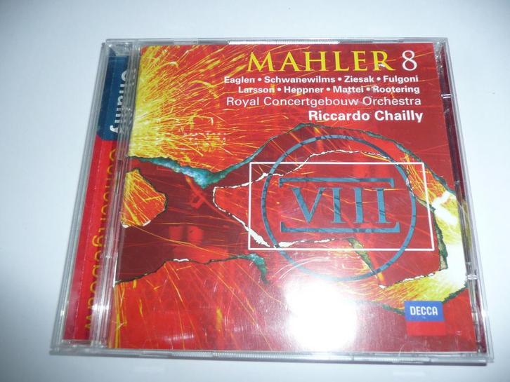 Mahler Symphony Nr. 8 - Royal Concertgebouw Orch. R. Chailly, Cd's en Dvd's, Cd's | Klassiek, Zo goed als nieuw, Verzenden