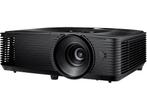 Optoma H185X - Projector DLP 3700 Lm 3D HDMI - Zwart, Verzenden, Nieuw
