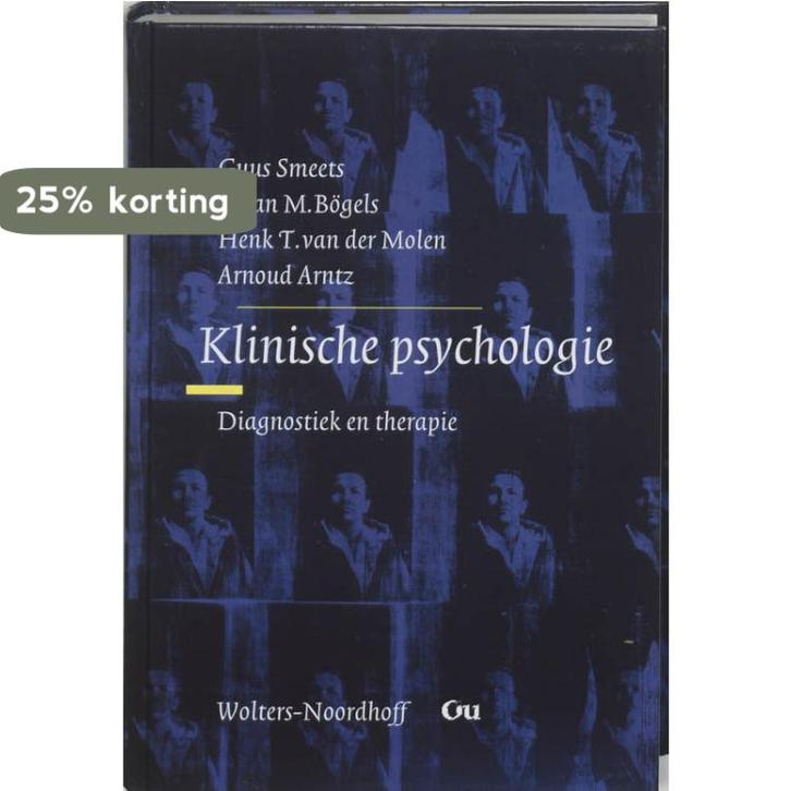 Klinische psychologie 2 9789068905588 EA MOLEN, Boeken, Psychologie, Gelezen, Verzenden