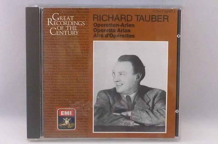 Richard Tauber - Operetten Arien, Cd's en Dvd's, Cd's | Klassiek, Zo goed als nieuw, Verzenden