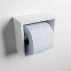 MONDIAZ Easy Toiletrolhouder CUBE 160 solid surface, Ophalen of Verzenden, Nieuw, Bad