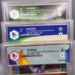 Pokémon - 3 Graded card - TRIS Starter -> Base Set:, Nieuw