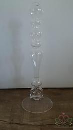 Glas Vaas Kandelaar 30 cm, Ophalen of Verzenden, Nieuw