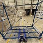 Stapelrek 2350x1350x2020 mm, max. 2000kg, gebruikt - Grijs,, Zakelijke goederen, Kantoor en Winkelinrichting | Magazijn, Stelling en Opslag