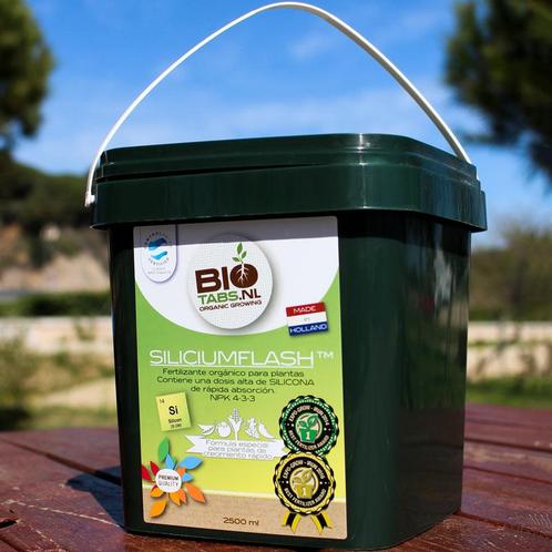 BIOTABS SILICIUM FLASH 2500 ML (PLANTENVOEDING & ADDITIEVEN), Tuin en Terras, Plantenvoeding, Nieuw, Ophalen of Verzenden