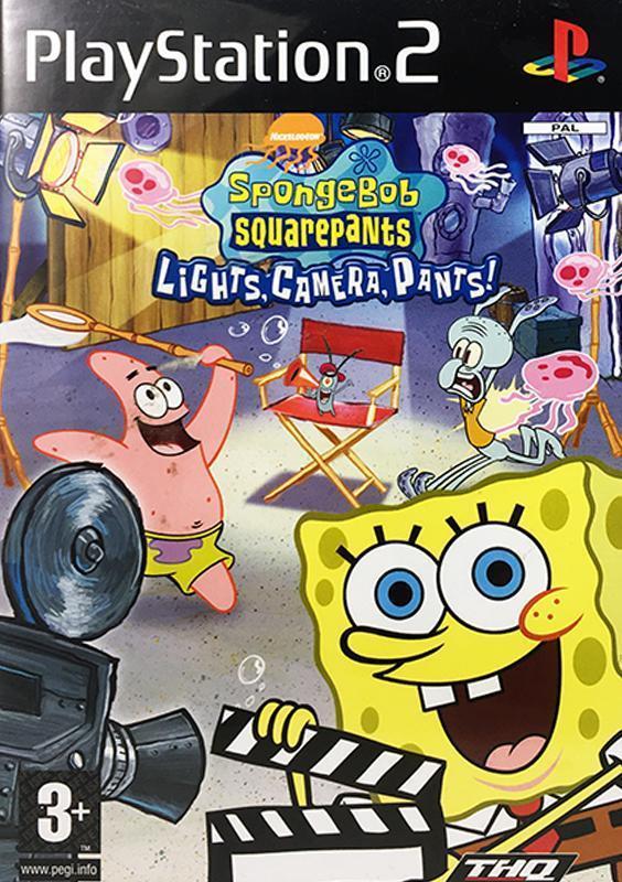 SpongeBob SquarePants: Licht Uit, Camera Aan! PS2, Spelcomputers en Games, Games | Sony PlayStation 2, 1 speler, Vanaf 12 jaar