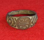 Middeleeuws Brons ring. Uitstekende staat. (Zonder, Sieraden, Tassen en Uiterlijk, Antieke sieraden