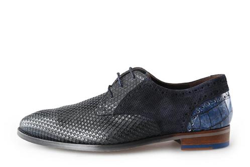 Floris van Bommel Nette schoenen in maat 40½ Blauw | 10%, Kleding | Heren, Schoenen, Blauw, Zo goed als nieuw, Overige typen, Verzenden