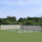 vidaXL Hondenkennel voor buiten 8x16x2 m gegalvaniseerd, Verzenden, Nieuw