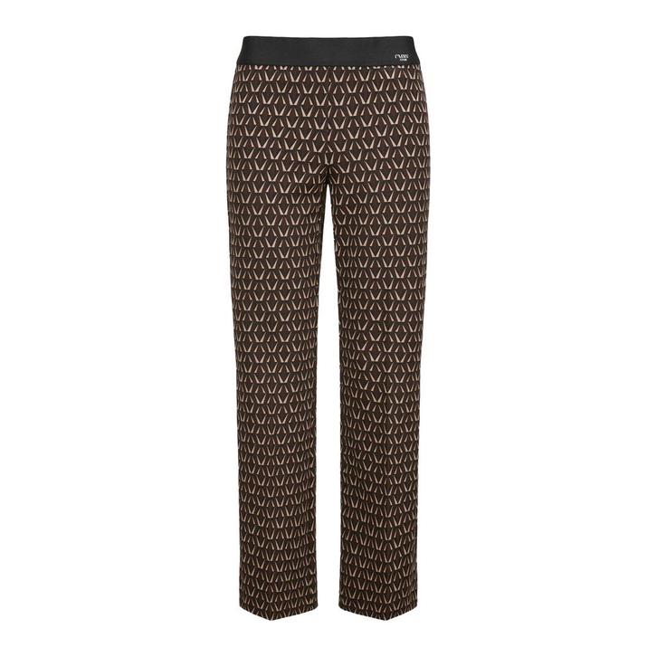 Cambio • bruine pantalon Faith motief • 36, Kleding | Dames, Broeken en Pantalons, Bruin, Nieuw, Maat 36 (S), Verzenden
