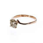 Zonder Minimumprijs - Verlovingsring - 14 karaat Roségoud -, Sieraden, Tassen en Uiterlijk, Antieke sieraden