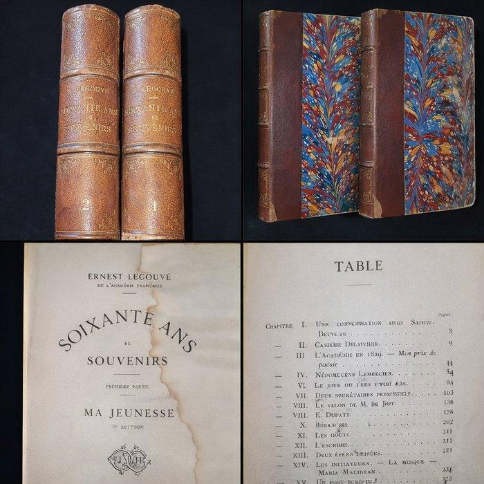 Ernest Legouvé - Soixante ans de souvenirs. - 1890, Antiek en Kunst, Antiek | Boeken en Bijbels