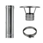 Pizzaoven  rookkanaal set 130mm, Ophalen of Verzenden, Nieuw