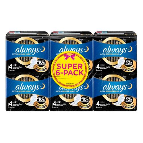 Always Ultra Secure Night (Maat 4) Maandverband met Vleugels, Diversen, Overige Diversen, Nieuw, Verzenden