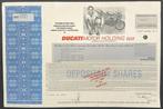 Italië. Ducati Motor Holding - Share Certificate 2001 -