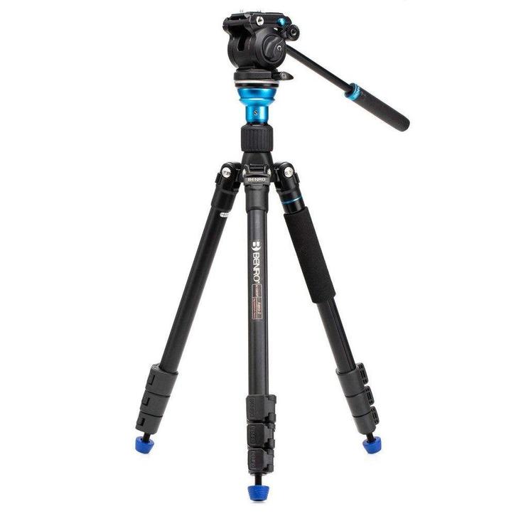 Benro Aero2 Pro Travel Video Statief Kit, Audio, Tv en Foto, Fotografie | Statieven en Balhoofden, Driepoot, Nieuw, 150 tot 175 cm