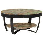 vidaXL Salontafel 65x32 cm massief gerecycled hout, Huis en Inrichting, Tafels | Salontafels, 50 tot 100 cm, Verzenden, Nieuw