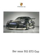 2009 PORSCHE 911 GT3 CUP BROCHURE DUITS, Boeken, Auto's | Folders en Tijdschriften, Nieuw, Porsche, Author
