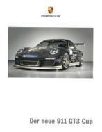 2009 PORSCHE 911 GT3 CUP BROCHURE DUITS, Nieuw, Porsche, Author